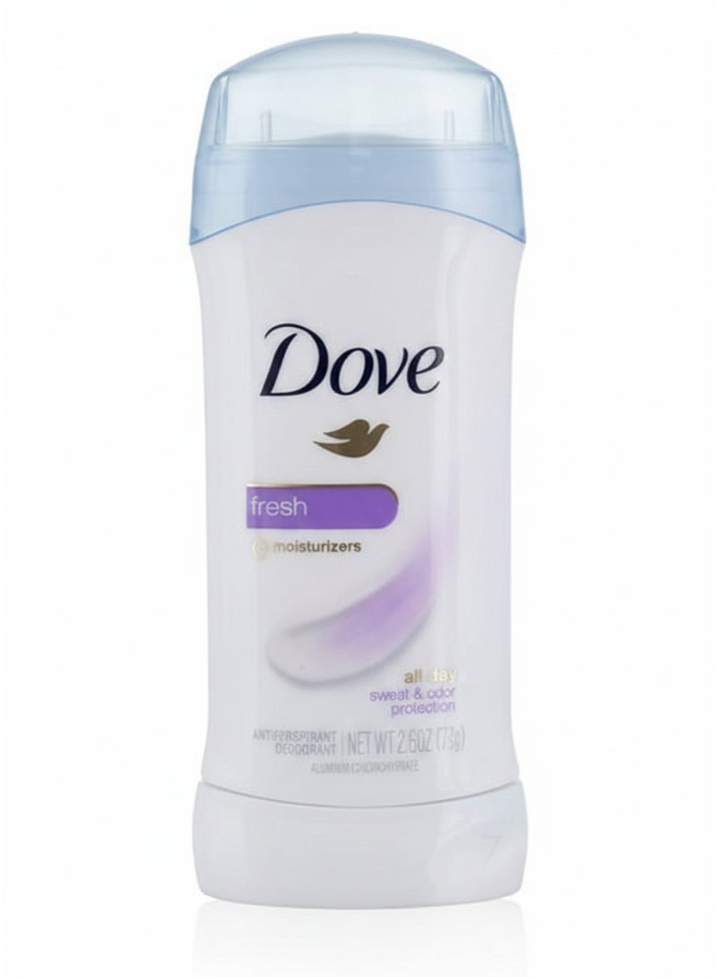 مزيل عرق دوف ستيك "فريش" (74 جرام) - حماية 48 ساعة